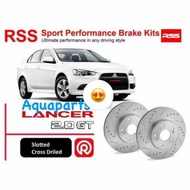Lancer GT CKD 276mm RSS Sport Slotted and Drill Brake Disc Rotor