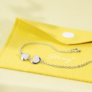 Gudetama經典系列-蛋黃哥破蛋而出純銀手鍊