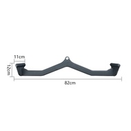 อุปกรณ์เสริมสำหรับฟิตเนสมือจับแบบดึงลงสูงทนทานกันลื่น Pulley Cable Machine Pull Back Handle Seated L