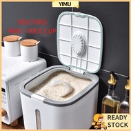 YIMU | Rice Storage Rice Dispenser Container Bekas Beras 5KG/10KG Bekas Simpan Beras 米桶
