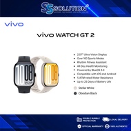 (NEW) Vivo Watch GT 2 I 2.07" Ultra-Vision Display I 100 Sports Modes I 5 ATM I Up to 25 Days of Bat