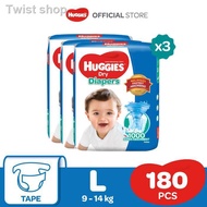 ✧☫◘[Mum's Club Deal] Huggies Dry Diapers Super Jumbo Pack -L60 (3 Packs)