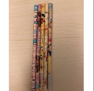 卡通 鉛筆 cartoon pencil // 迪士尼 disney 公主  小熊維尼 winnie the pooh monchhichi 米奇老鼠 mickey mouse