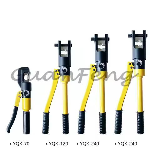 6 Ton Hydraulic Pliers Hydraulic Pliers 6 Tons Integral Portable Pressure Crimping Tool with Molds Y