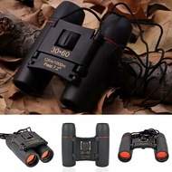 Terjangkau Teropong Mini Jarak Jauh Tradisional Binoculars Lensa 30x60 Teropong Lipat Sakura Binocul