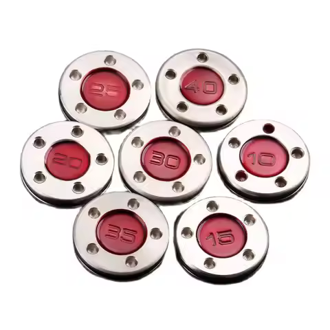2 pcs Golf Red Weight Screw 10g 15g 20g 25g 30g 35g 40g Replacement for Titleist Scotty Cameron Putt