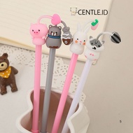 4/8/12pcs ANIMAL HAMSTER GEL PENS Cute Character Pens