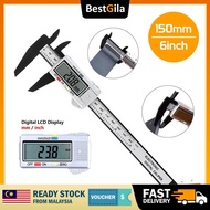 BestGila Malaysia Digital LCD Electronic Vernier Caliper Gauge Micrometer Tools 15cm 6inch 001