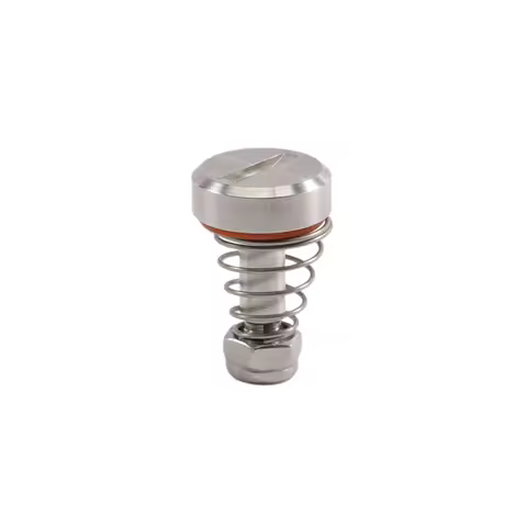 Stainless Weldless Pressure Relief Valve PRV 2-2.5 psi Food Grade O-ring