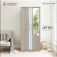 2-Door Mirror Wardrobe