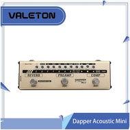 VALETON Dapper Acoustic Mini Electric-Acoustic Guitar DI Analog Preamp Multi-Effects Pedal