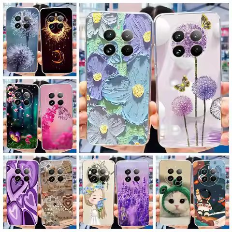 For Realme 12 Pro Plus Case New Fashion Painted Cover Clear Silicone Soft TPU Phone Case For Realme 