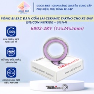 [GoGo Bike] CERAMIC TAKINO hybrid CERAMIC bearing (Taiwan) 6802-2RV-N4