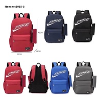 Dai~Adidas/Nike Fashion 2in1 Backpack With Pouch Men/Women Backpack Schoolbag