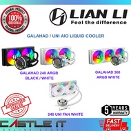 Lian Li Galahad AIO Liquid Cooler 240 ARGB Black/White/ 240 SL UNI FAN/ 360 ARGB White