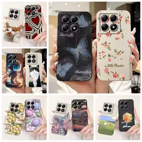 For Xiaomi Mi 14T Pro Case Unique Candy Painted Cover Shockproof Phone Case For Xiaomi 14T Pro Mi14T