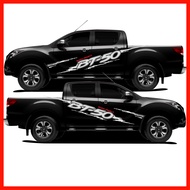 สติ๊กเกอร์แต่งMazda BT 50 pro ลายก้างปลามาสด้าบีที 50โปร  สติ๊กเกอร์ติดรถ ชุดแต่งมาสด้าบีที 50โปร  s