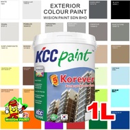 KCC KOREVER (1L) EXTERIOR PAINT PURE ACRYLIC EXTERIOR EMULSION PAINT