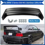 M3 GT Style Rear Trunk Spoiler Wing Glossy black for BMW 3-Series E36 1991-1998