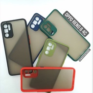 Softcase Case Casing Cover Doff Matte Transparan Oppo Reno 6 4G