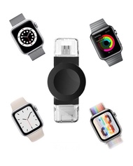 AppleWatch 快速充電/(Type-C +USB)兩用 /新款手錶充電器/適用於蘋果Apple Watch SE/Ultra磁吸無線快充充電器(白、黑、藍、紅）