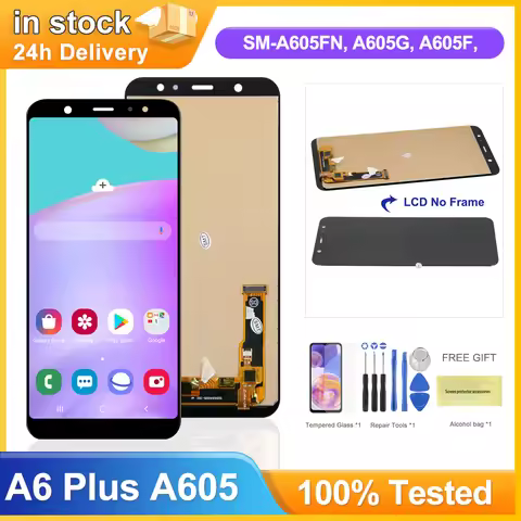 6.0'' Display Screen for Samsung Galaxy A6+ 2018 A605 A605F A605G A605K Lcd Display Touch Screen Dig