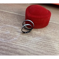1 pair couple ring with engraved name