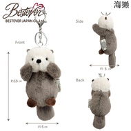 Mini Plush Animal Keychain