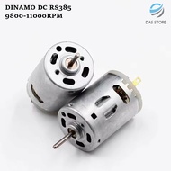 DYNAMO DC 380 RS385 MOTOR MINI ELECTRIC 12V 24V 9800 - 11000RPM DC MOTOR