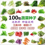 Four Seasons Vegetable Seeds Coriander Spinach Green Vegetables Scallion Oil Wheat Vegetables Cabbag
