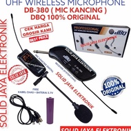 microphone - mic microphone dbq db-380 wireless db380 kancing wireles