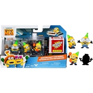 Minions Despicable Me 4 AVL Squad 4 Figure Pack 2 Inch Collectible Toys 3 Visible Plus 1 Surprise Hi