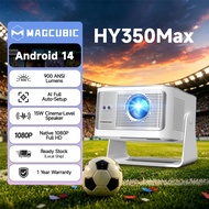 Magcubic HY350Max Smart Portable Projector 4K Ultra HD Auto Focus & 6D Keystone 900 ANSI 15W Speaker