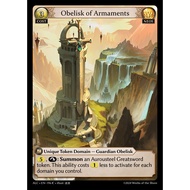 Obelisk of Armaments | ALC - 196 - C | Unique Token Domain — Guardian Obelisk [GATCG SINGLES]