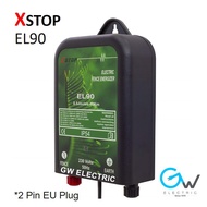 X Stop EL90 AC 240V Electric Fence Energizer 10km / 0.5 J (New Zealand) EU Plug Pagar Elektrik
