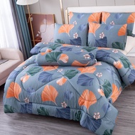 iHOME SABAH FURNITURE🔥READY STOCK🔥7 in 1 bedsheet set will pillow case & quilt cover sarung comforte