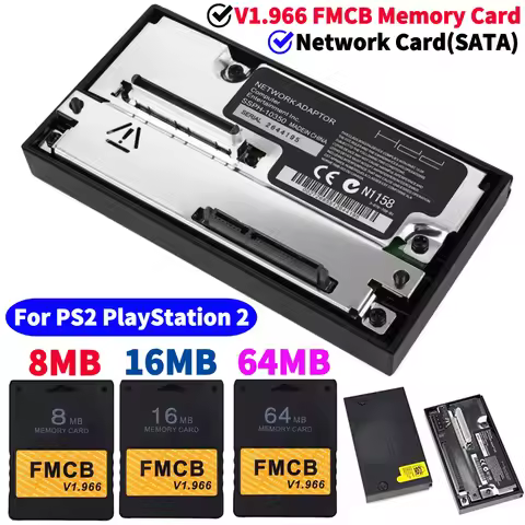 Universal Console Network Card Adapter SATA/IDE Interface Console Network Card 2.5/3.5 Inch SATA HDD
