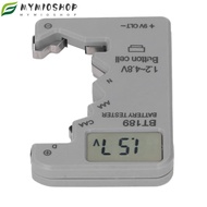 MIOSHOP Digital Battery Checker, Digital Display Universal Compatibility Digital Battery Tester, ABS