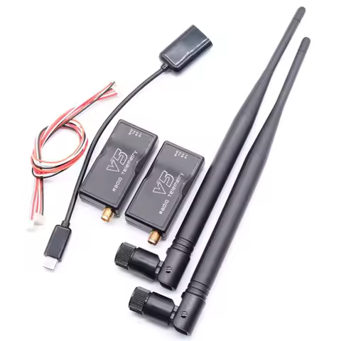 3DR Radio Telemetry 433Mhz 915Mhz 100MW/500MW/1000MW Air and Ground Data Transmit Module with OTG fo