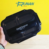 Earise Official Store - Kotak Makan Set - Bento Lunch Box Stainless Set Taffware Tempat Makan