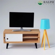 RALPH Doll House Furniture for Girls Doll House Accessories Bed Chair TV set Bookshelf Simulation Fu