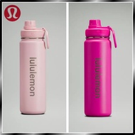 Lululemon Bottle 24oz/710ml Sports Water Bottle Portable Wide Mouth Water Bottles Double Insulated I