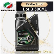 BRAKE OIL FLUID PERODUA DOT-3 minyak brake (0.5L)