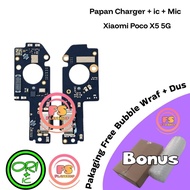 Xiaomi Charger Connector poco X5 5G Original Oem Flexible Charger + ic Pcb Board Charger Connector +