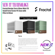 Fractal Design Terra Mini-ITX ITX Small Form Factor 10.4liter SFX,SFX-L Psu Support PC Desktop Case Casing with PCIe 4.0