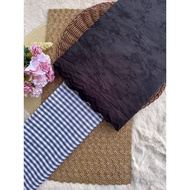 (2M+2M) SET COMBO SRIKANDA DGN KAIN KOTAK/PLAID I SULAM EYELET KAIN PASANG By Inspirasi Amira Kota B