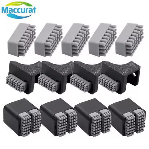 For Bambu Lab X1 P1S Series Nozzle Brush BambuLab Wiper Silicone Brush Mounted Scrubbers Print Head 