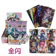 ▥Hd✐Goddess Story Fenghuaxueyue SSR Full Flash Card Beautiful Girl Hatsune Card Collection Card