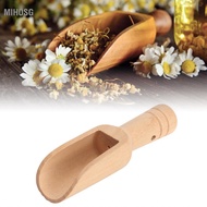 Mihosg Salt Scoop  10pcs Wood Bath for Shower Room