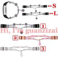 Band Crystal Pearl Fashion Bracelet Strap Fitbit Alta and Fitbit Alta HR